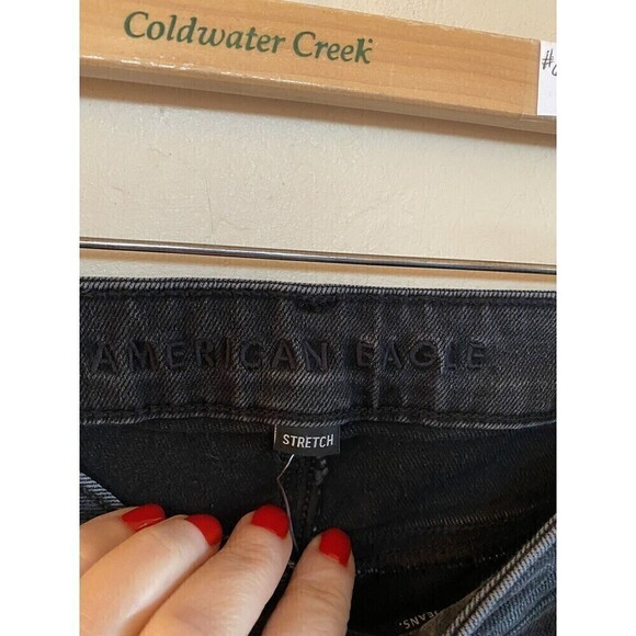 American Eagle Dark Wash Denim (Stretch) Sz.4 Reg. - Picture 3 of 4